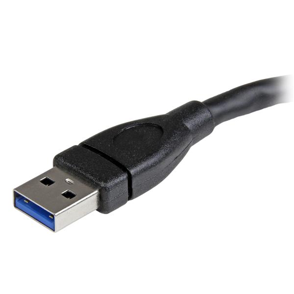 STARTECHCOM USB 30 AtoA Extension Cable MF 6in Black