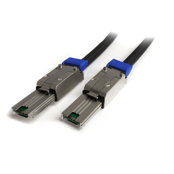 STARTECH.COM SAS Kabel extern SFF-8088 to SFF-8088 Mini SAS Kabel (26pin) 2m Anschlusskabel - 2 x SFF-8088 (26pin Mini SAS) Plug