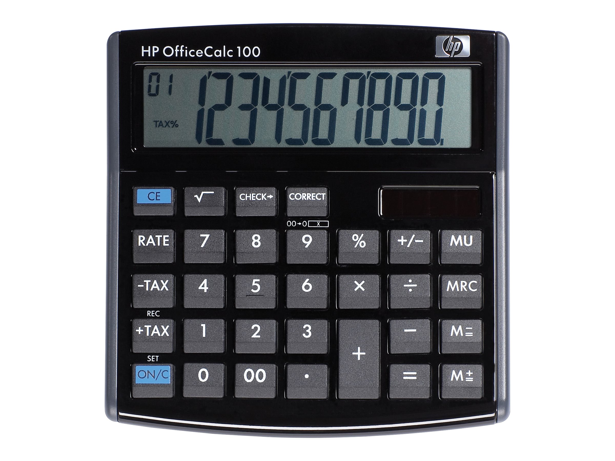 HP OfficeCalc 100 II Tischrechner schwarz