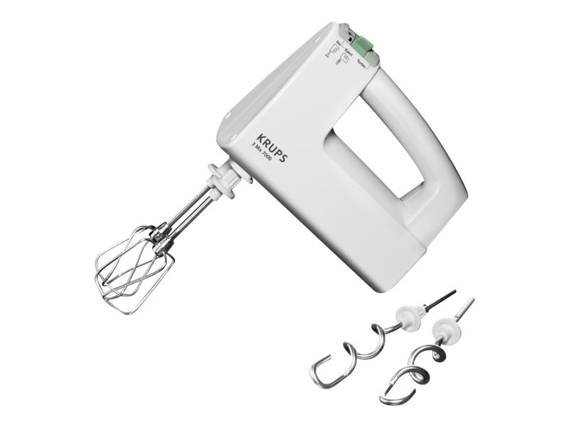 Krups Rowenta Tefal Moulinex Handmixer 3 Mix 7000 weiss Krups Rowenta Tefal Moulinex Handmixer 3 Mix 7000 weiss
