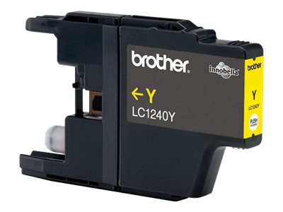 BROTHER LC-1240 Tinte gelb hohe Kapazität 600 Seiten 1er-Pack