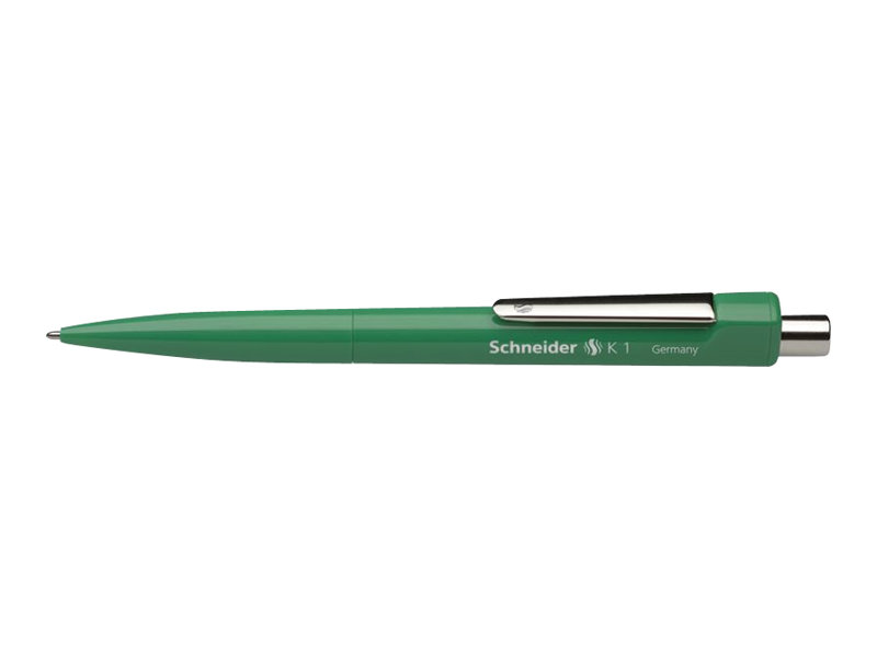 Schneider Kugelschreiber K1 grün, Schreibfarbe grün, 1 St