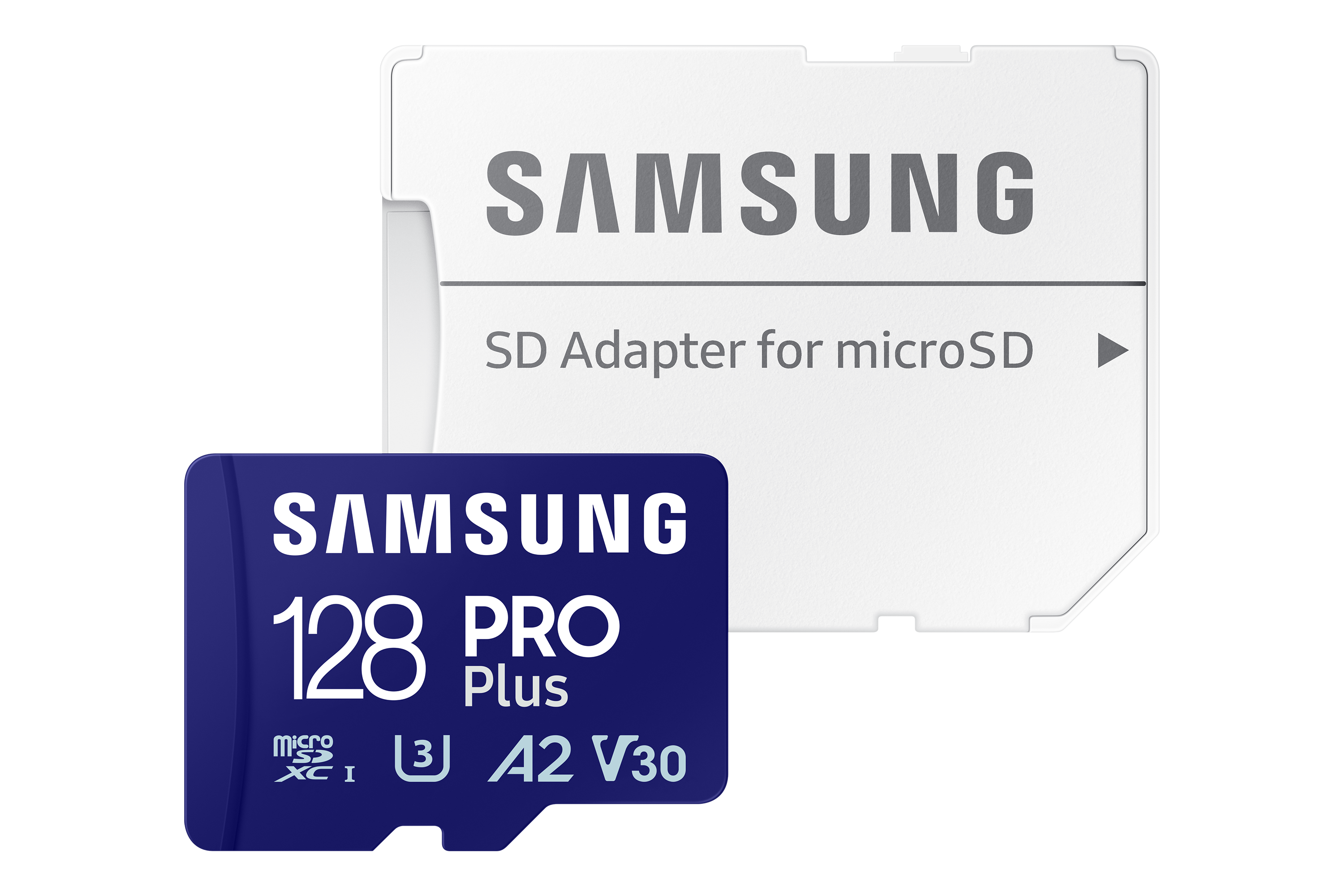 SAMSUNG PRO Plus microSD 128GB UHS-I U3 Full HD 4K UHD 180MB/s Read 130MB/s Write Memory Card Incl. SD-Adapter 2023