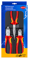 Knipex Zangenset 1x 03 06 180 1x 26 16 200 1x 70 06 160
