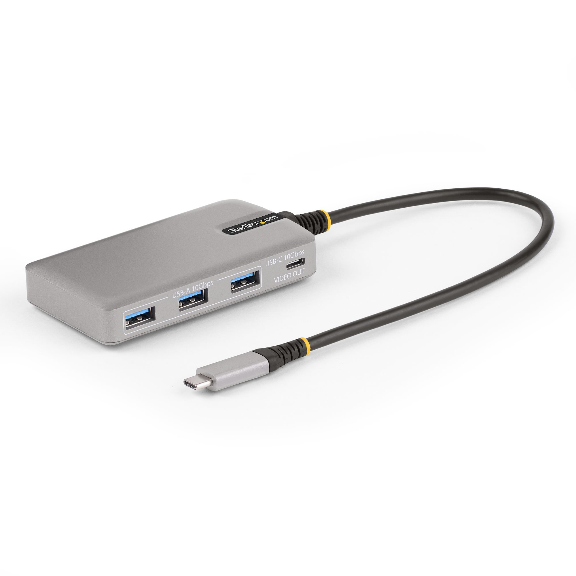 StarTech.com USB-C Hub 4-Port 10Gbps 4K 60Hz 100W