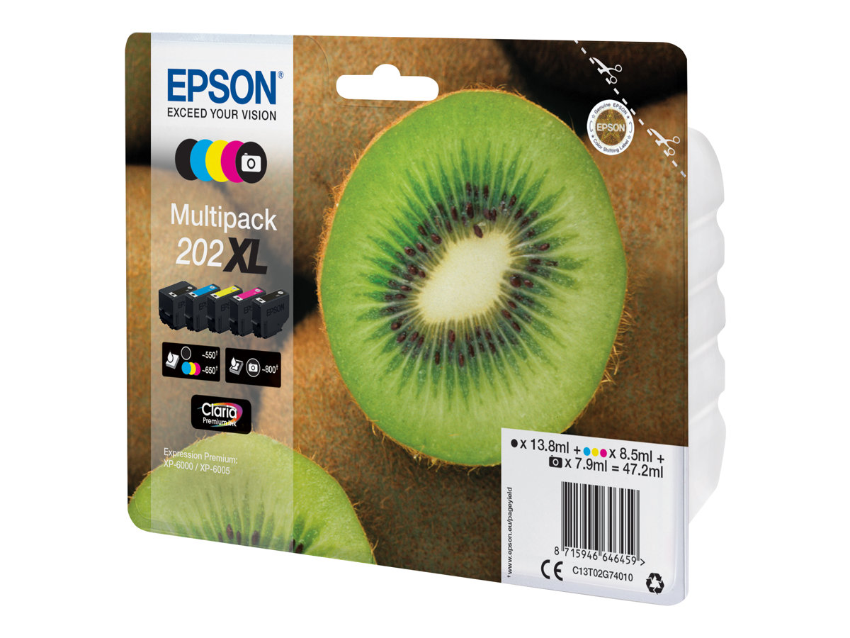 C13T02G74010 EPSON XP Tinte (5) cmyk pbk