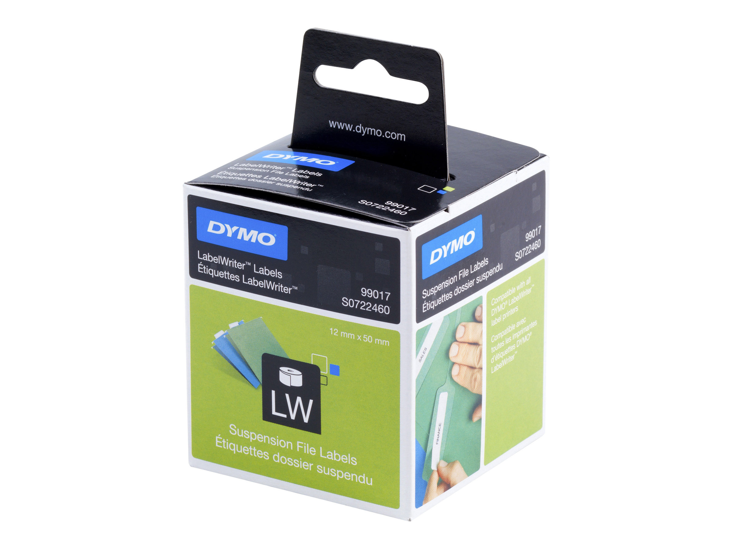 S0722460 DYMO 12x50mm WEISS