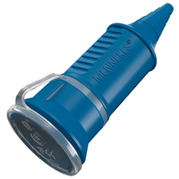 Mennekes Kupplung SCHUKO 10843 16A2P+E 230V blau IP44