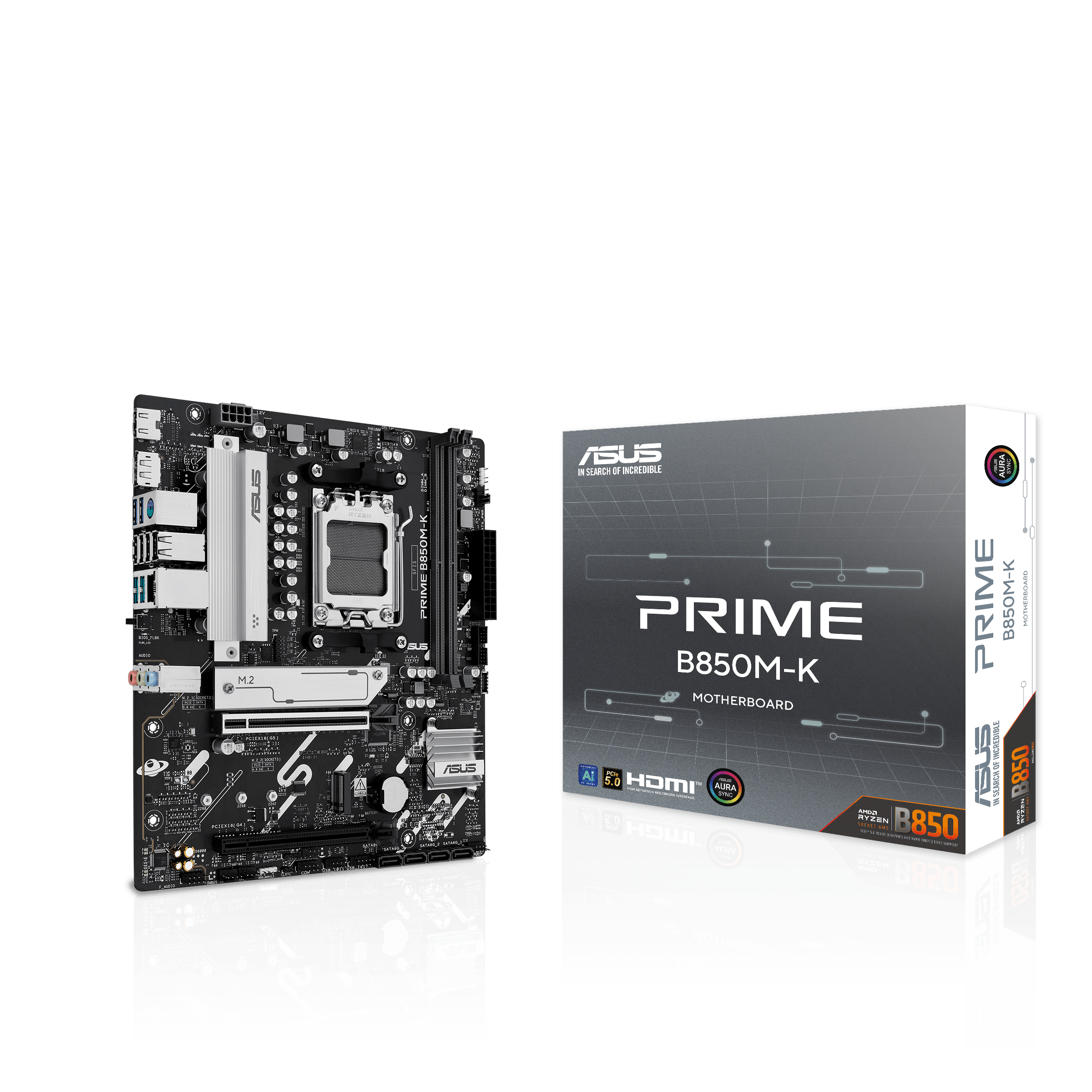 ASUS PRIME B850M-K AMD AM5 DDR5 mATX