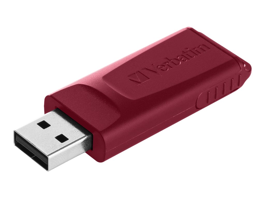 verbatim USB-Sticks Slider rot, blau 32 GB