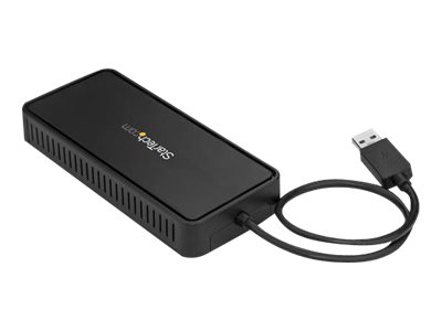 STARTECH.COM USB to Dual DisplayPort - Mini Dock - Mac and Win - Dual 4K 60Hz - GbE - DisplayPort Hub - Dual Monitor Docking Station STARTECH.COM USB to Dual DisplayPort - Mini Dock - Mac and Win - Dual 4K 60Hz - GbE - DisplayPort Hub - Dual Monitor Docking Station
