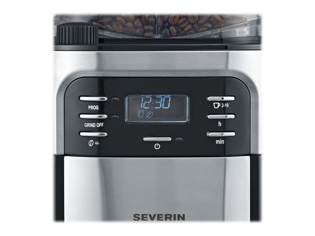 SEVERIN KA 4810 Kaffeemaschine schwarz, 10 Tassen