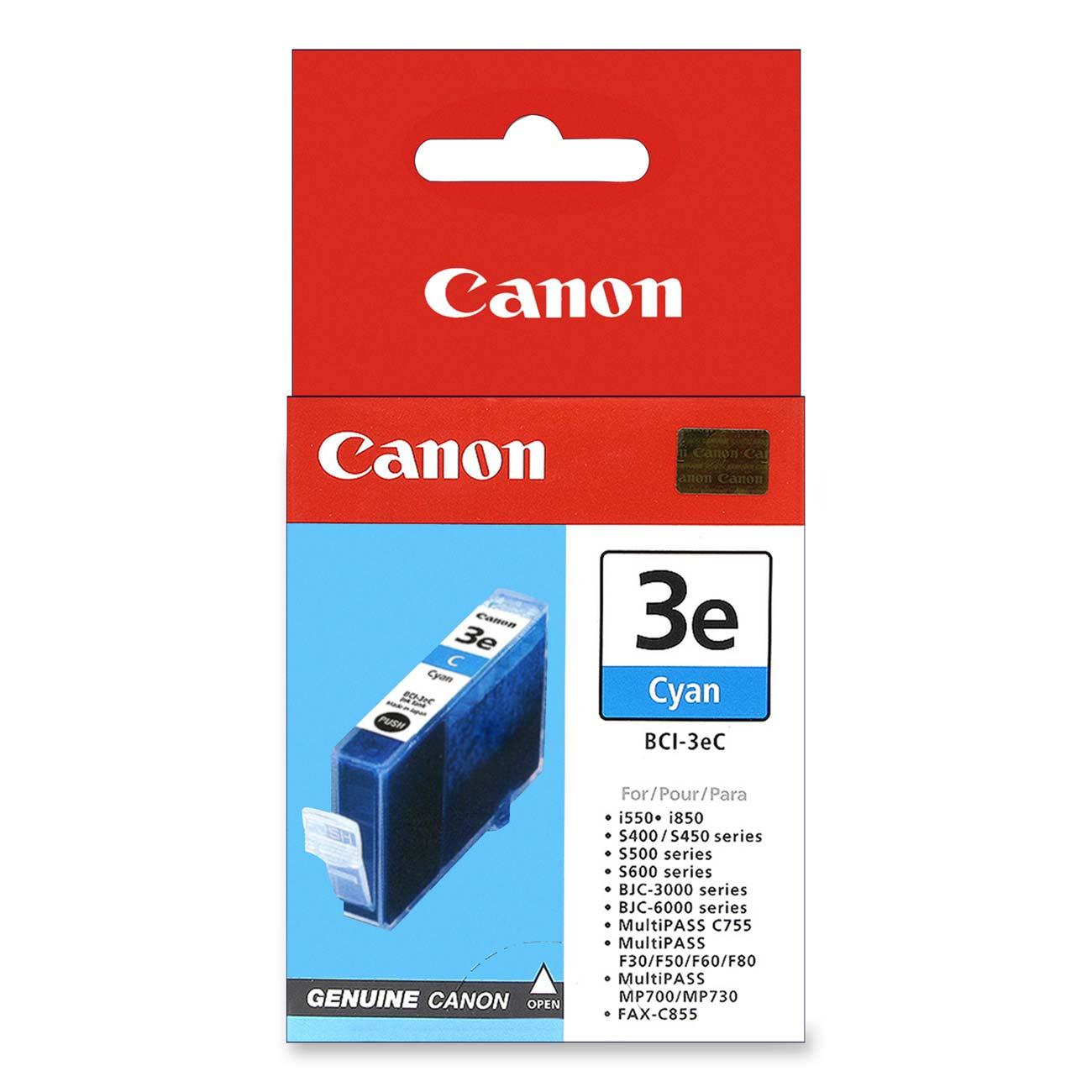 4480A002 CANON BCI3EC BJC Tinte cyan 390 4480A002 CANON BCI3EC BJC Tinte cyan 390