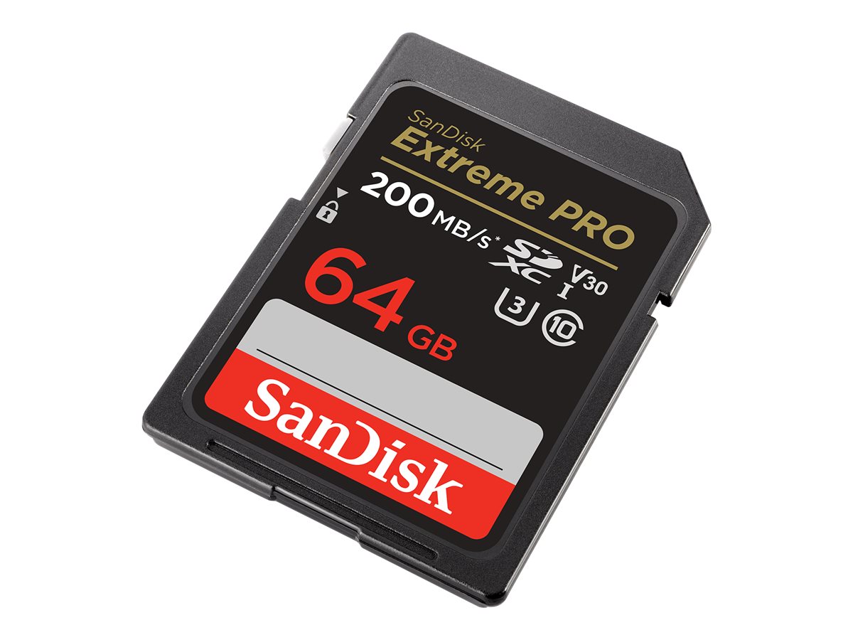 SanDisk Speicherkarte SDXC-Card Extreme PRO 64 GB