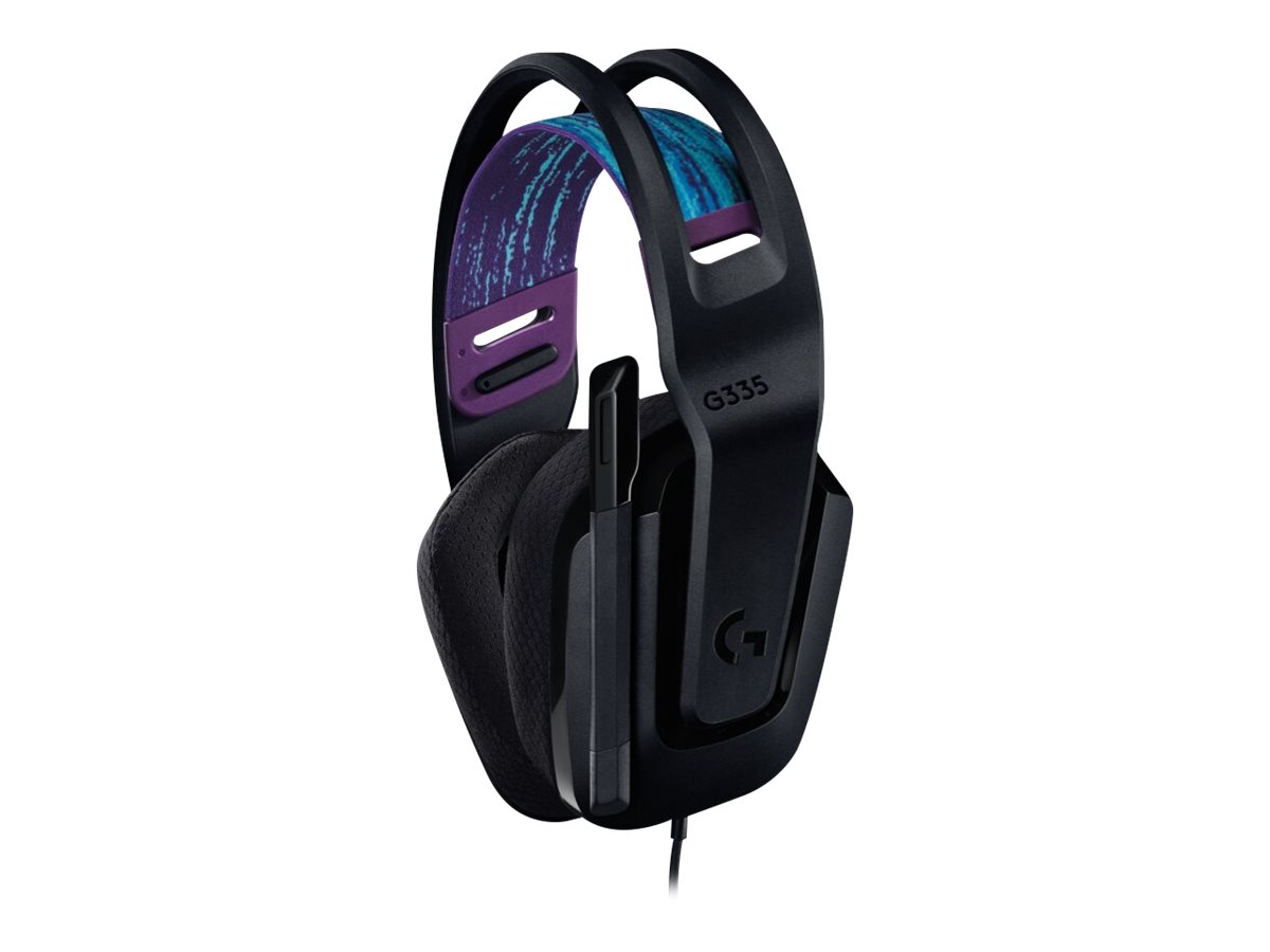LOGITECH G335 Wired Gaming Headset - BLACK - EMEA LOGITECH G335 Wired Gaming Headset - BLACK - EMEA