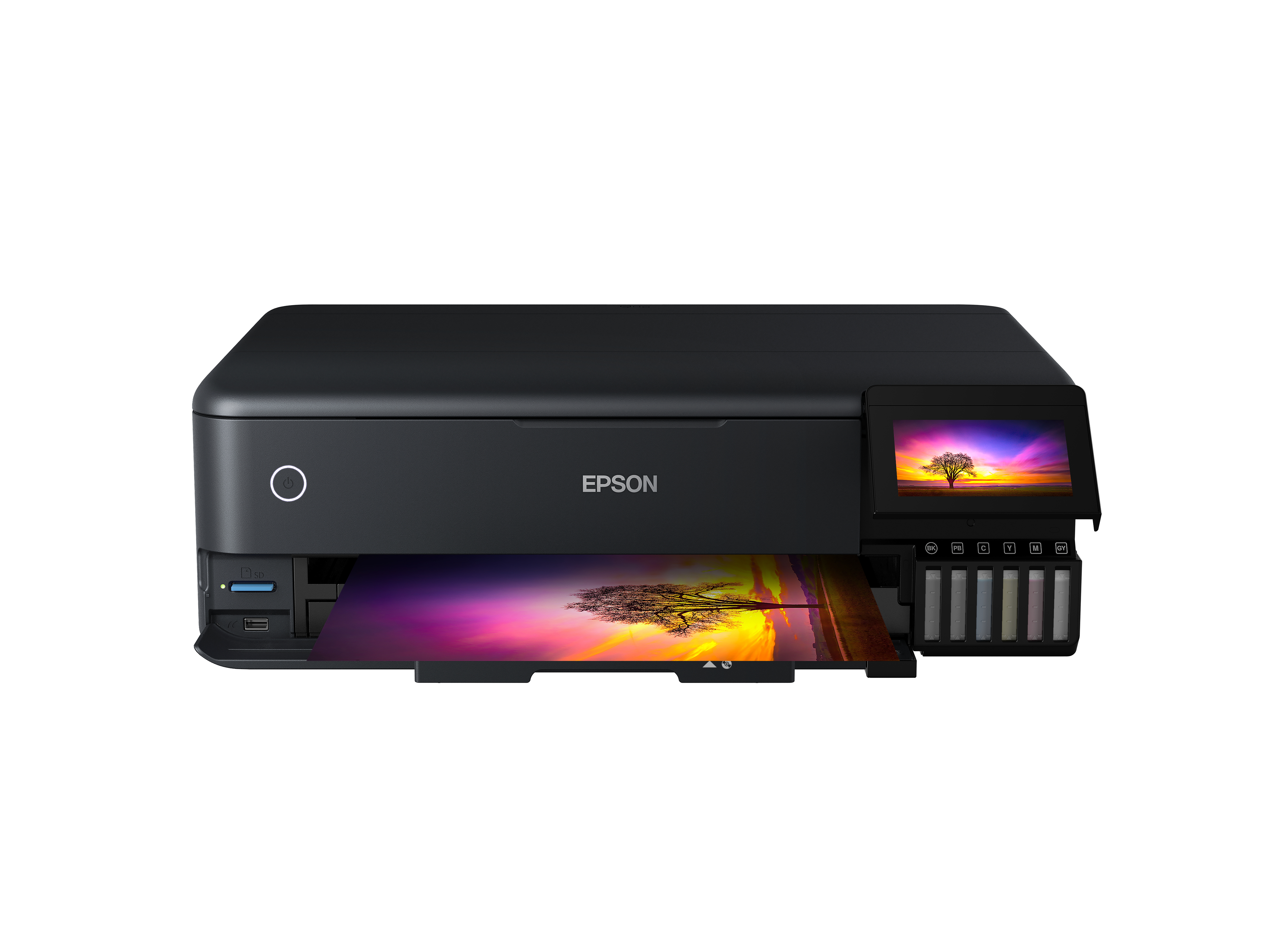 EPSON EcoTank ET8550 3 in 1 TintenstrahlMultifunktionsdrucker schwarz