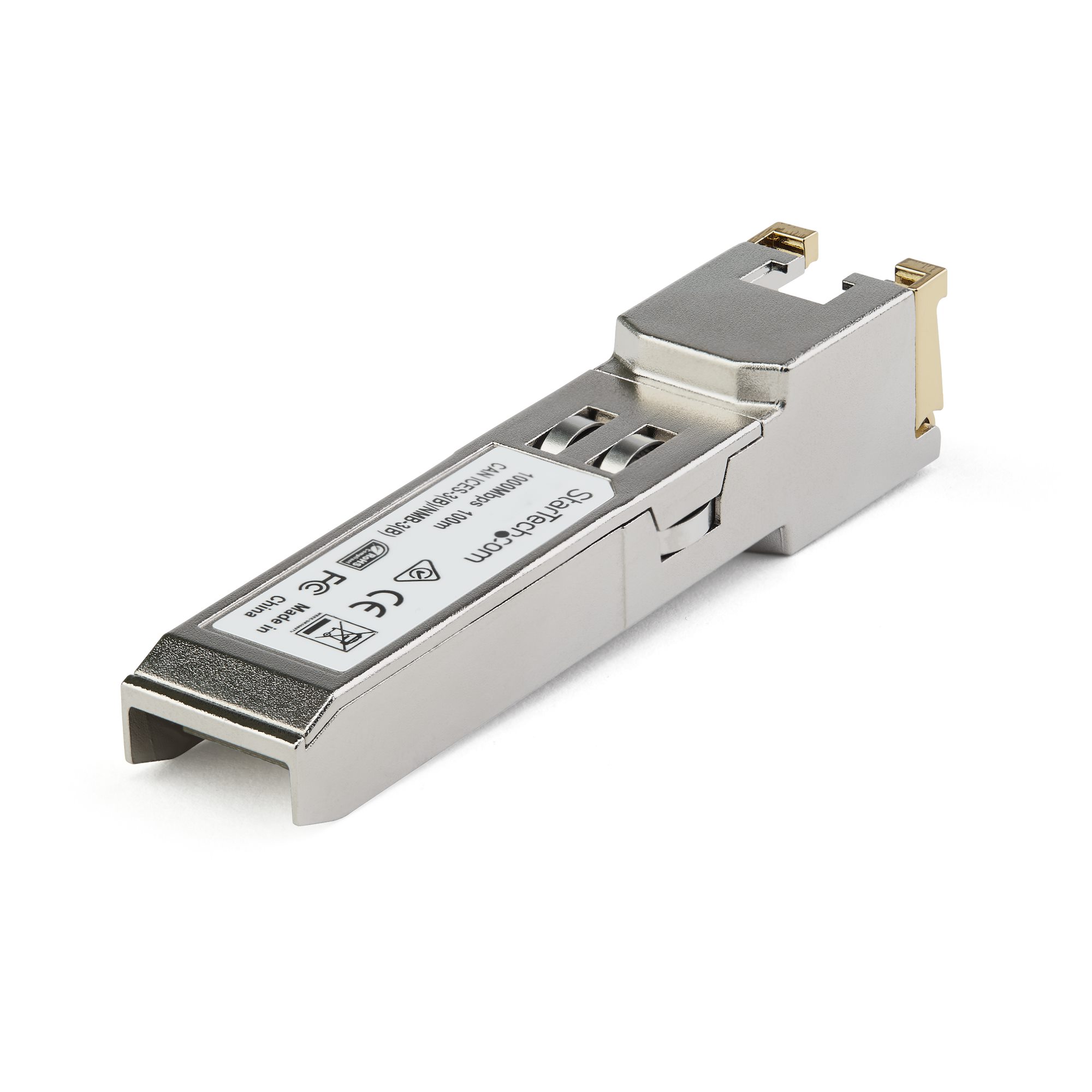 STARTECHCOM Cisco GLCTEST kompatibles SFP Transceiver Modul 1000BASET Kupfer GLCTE SFPModul RJ45 MiniGBIC