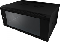 ALLNET Netzwerkschrank 19 18HE 1teilig T600mm Schwarz SMCSerie