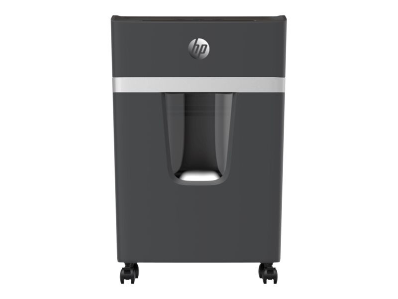 HP Pro Shredder 15CC Aktenvernichter mit Partikelschnitt P-4, 4 x 35 mm, bis 15 Blatt, schwarz