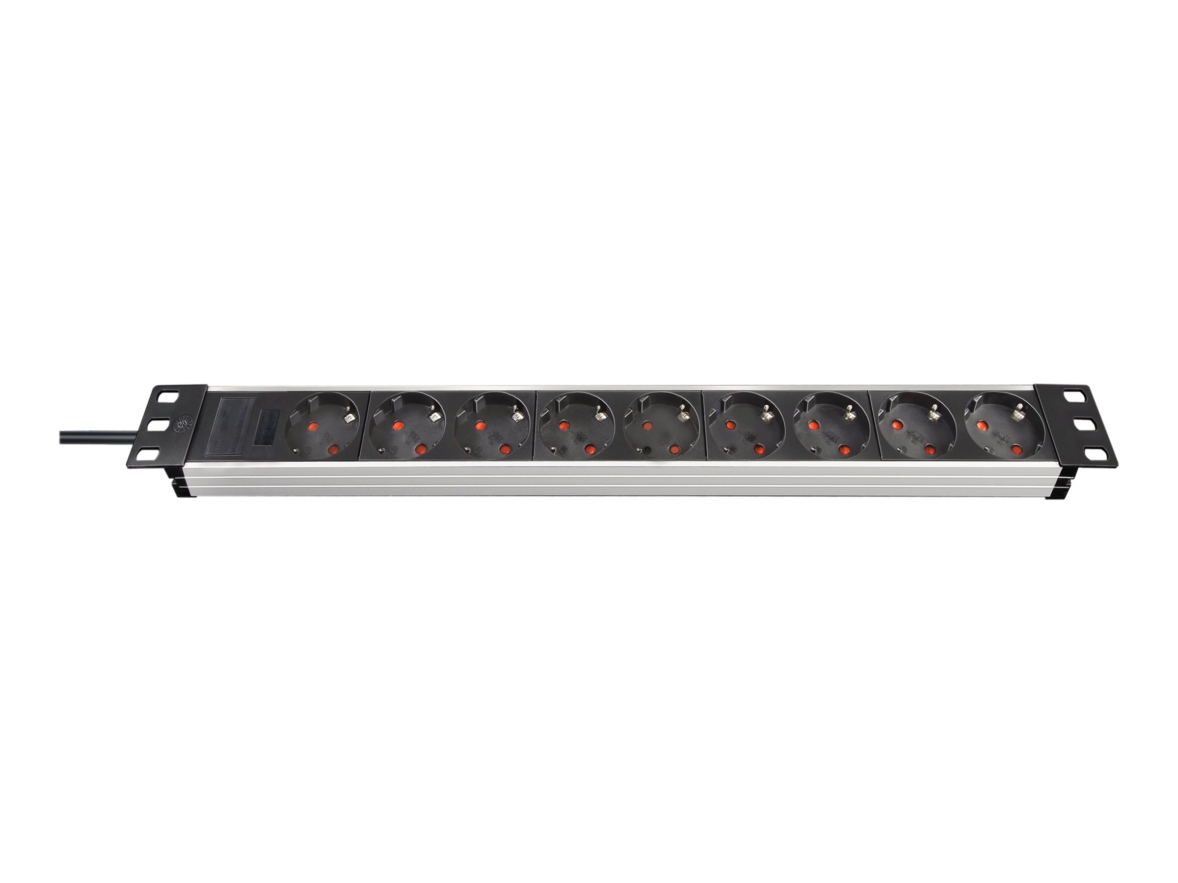 Brennenstuhl 19" Premium Alu-Line Steckdosenleiste 9-fach, 2 m Brennenstuhl 19" Premium Alu-Line Steckdosenleiste 9-fach, 2 m