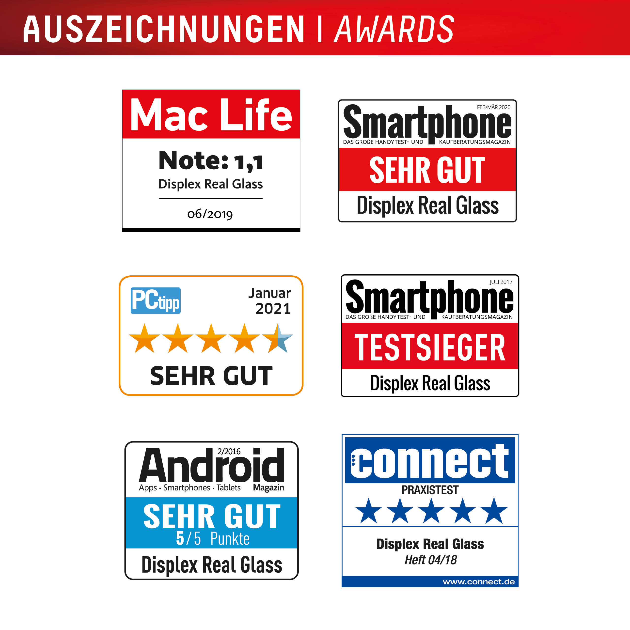 DISPLEX Schutzglas fuer Apple iPhone Air