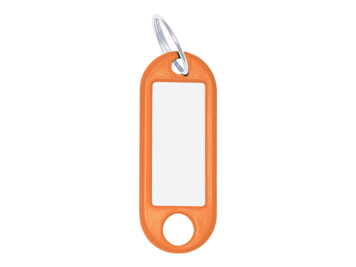 WEDO Schluesselanhaenger orange, 10 St. WEDO Schluesselanhaenger orange, 10 St.