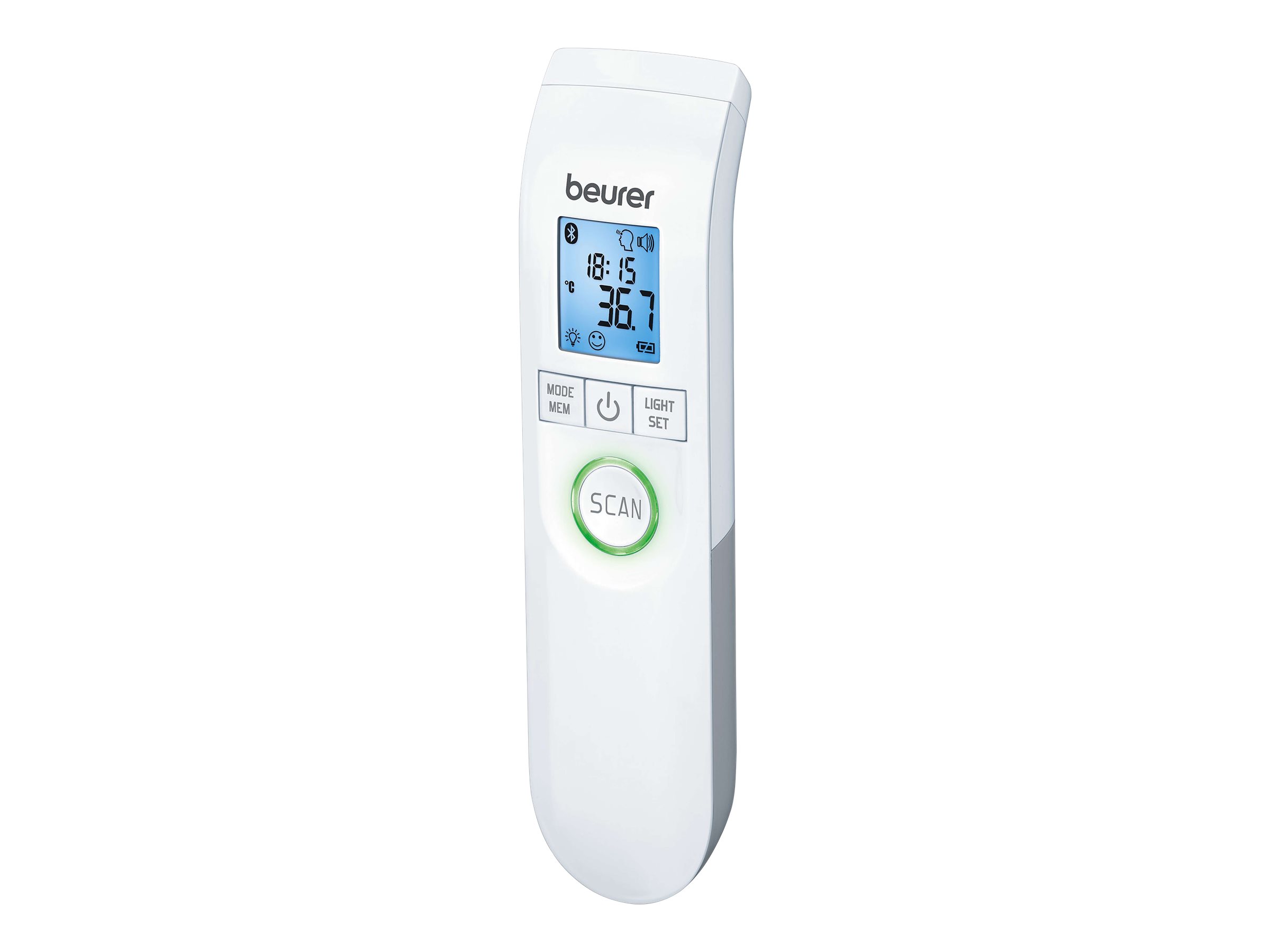 beurer FT 95 Bluetooth Fieberthermometer weiss