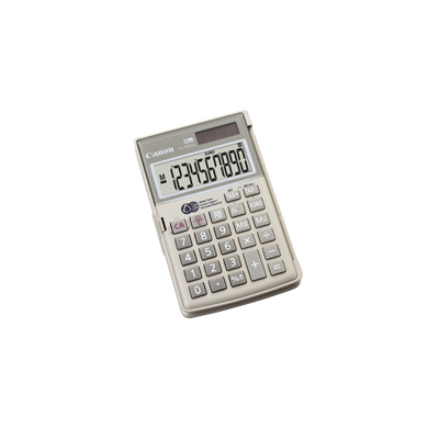 Canon LS10TEG Taschenrechner graumetallic