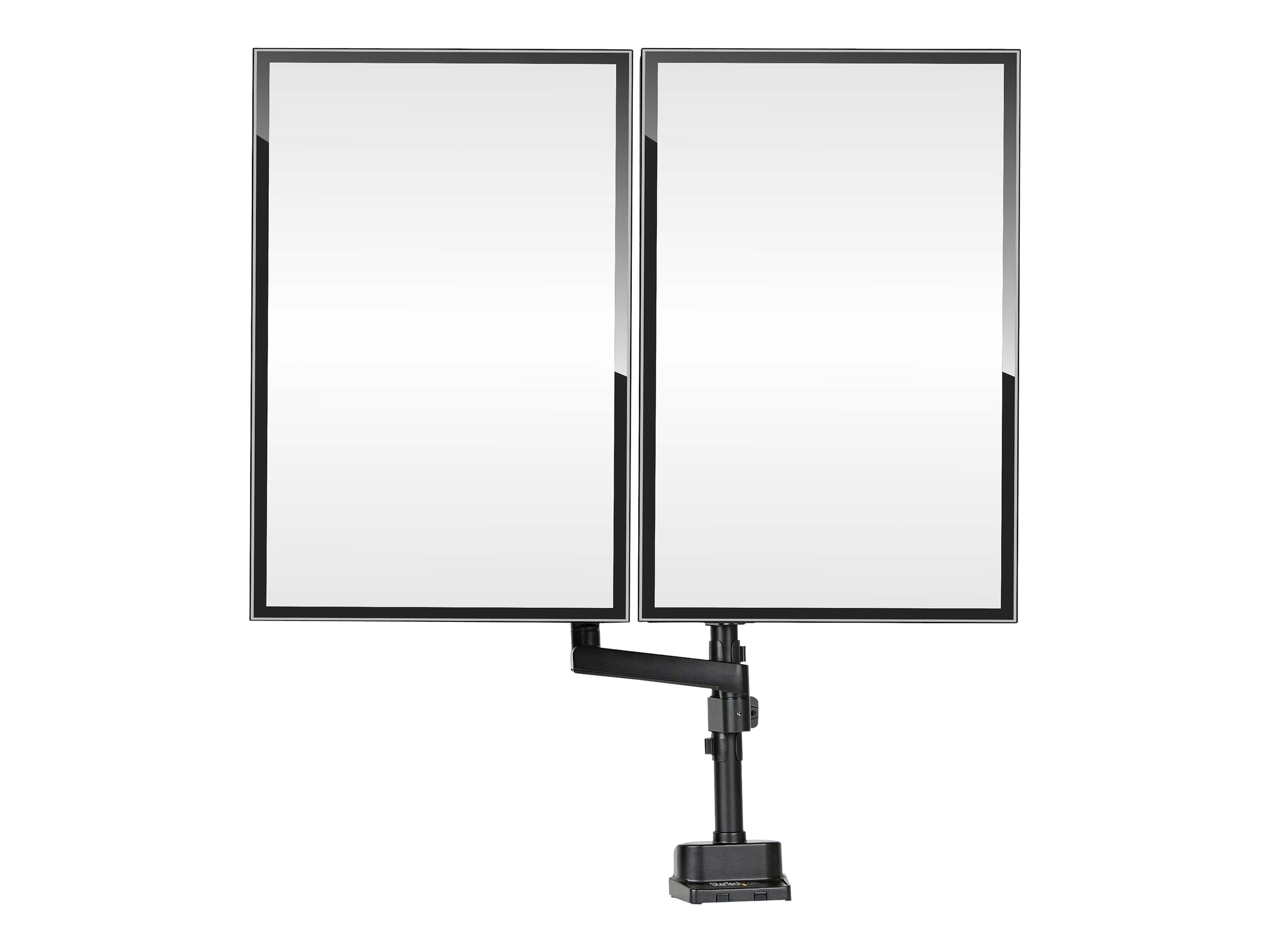 STARTECH.COM Dual Monitor Halter für Tischmontage - Flexible Monitorarm für 2x VESA Monitore bis zu 81,28cm 32Zoll -Höhenverstelbar