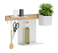 tesa KuechenOrganizer Kombi Set S weiss 60,0 x 15,0 x 34,0 cm, 1 Set