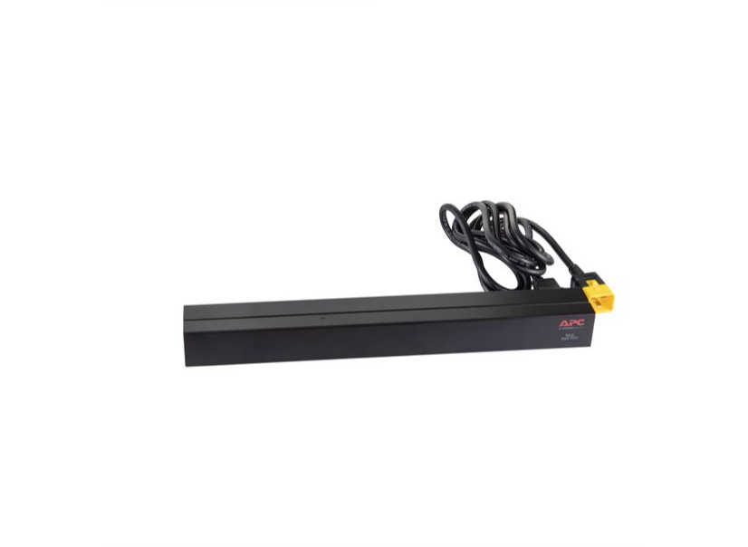 APC Basic RackMount PDU Rack AC 208230V input IEC 60320 C20 output connectors 12 power IEC 60320 C13 1U 19 2,49m cord BK