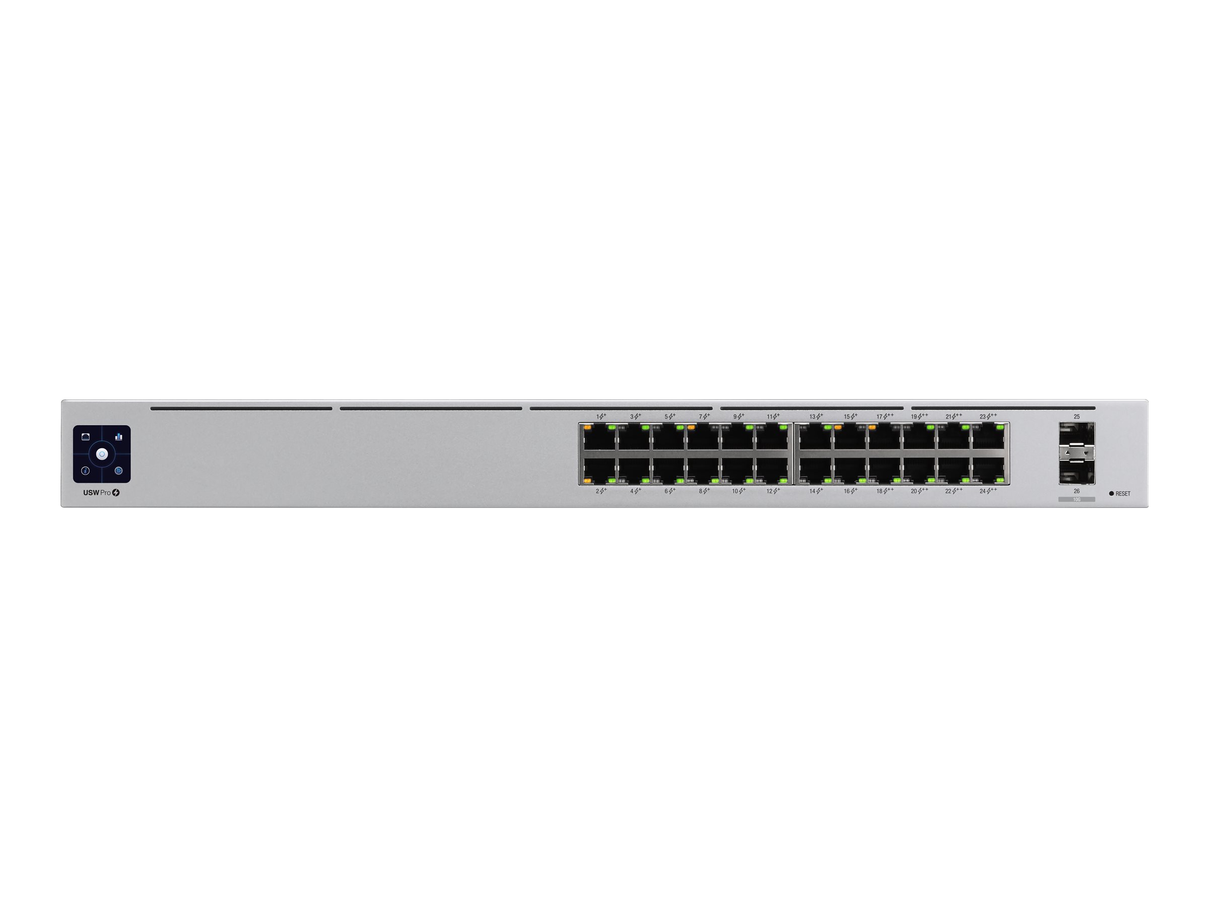 UBIQUITI USWPro24POE UniFi Switch 24 400W 24 Gigabit RJ45 Ports 2 SFP Ports PoE