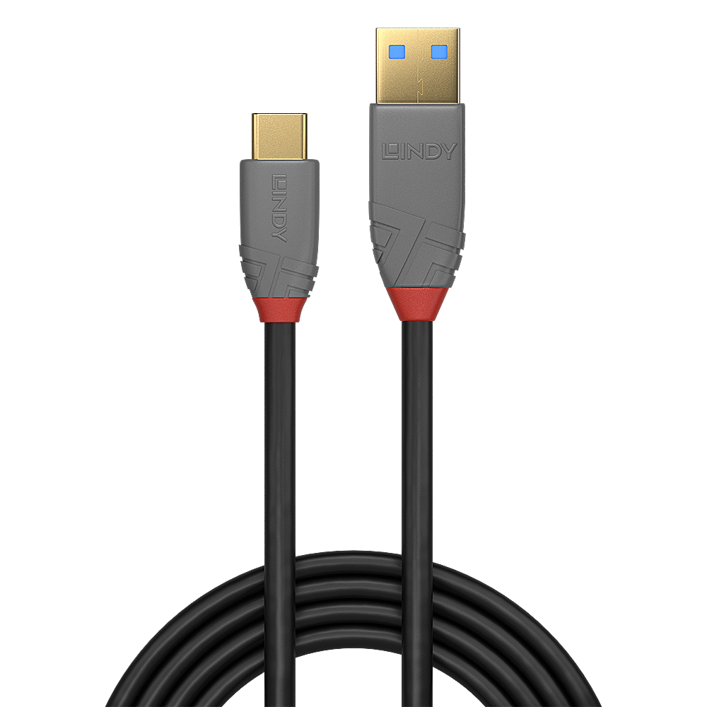 Lindy Anthra Line USB‑Kabel Typ A 5A PD 2 m