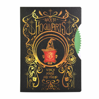 BlueSky Notizbuch Harry Potter - Spinner A5 liniert, mehrfarbig Hardcover 80 Seiten