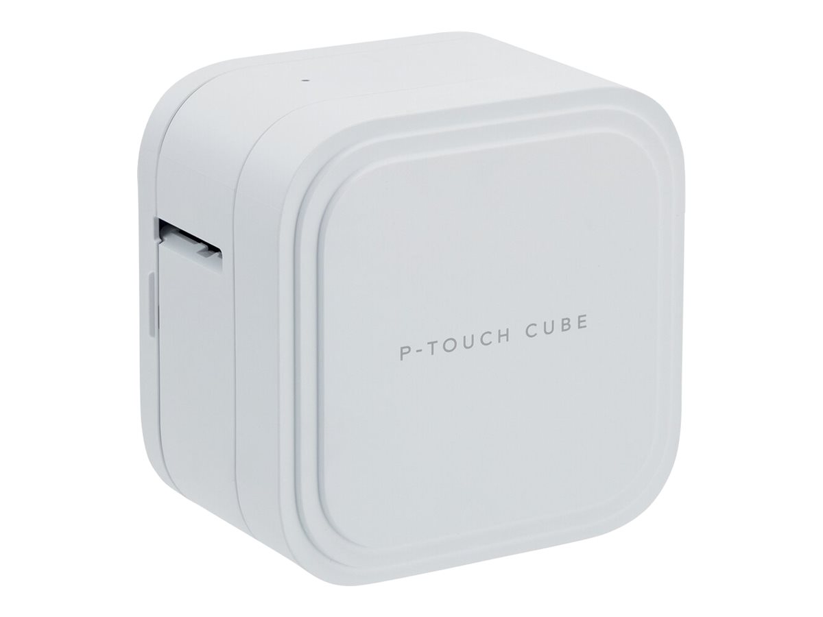 brother P-touch CUBE Pro PT-P910BT Beschriftungsgeraet weiss, grau