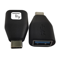 TECHLY Adapter USB-C M to USB-A F schwarz
