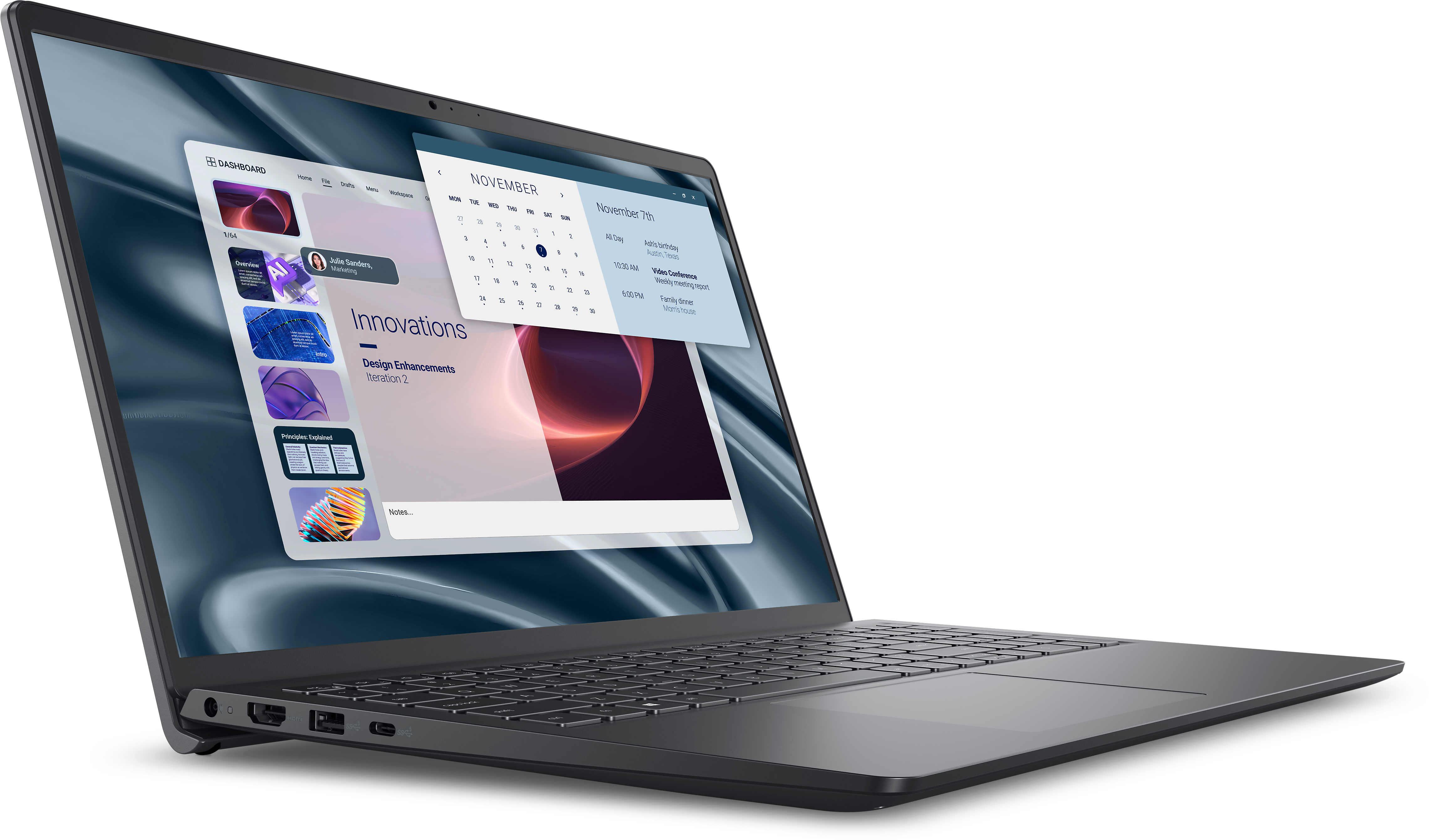 EMC Dell Pro 15 Essential PV15255 15,6 Zoll AMD Ryzen 3 7320U 8 GB RAM 512 GB SSD