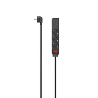 hama 3-fach Steckdosenleiste mit Schalter 1,4 m schwarz mit USB-Buchse hama 3-fach Steckdosenleiste mit Schalter 1,4 m schwarz mit USB-Buchse