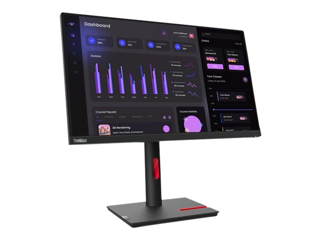 LENOVO ThinkVision T24i-30 60,45cm 23,8Zoll IPS 1920x1080 16:9 250cd/m2 HDMI DP VGA USB TopSeller