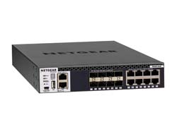NETGEAR M4300-8X8F Stackable mgd.Switch mit 16x10G including 8x10GBASE-T und 8xSFP+ Layer 3 XSM4316S SDN-ready Open Flow 1.3 ger