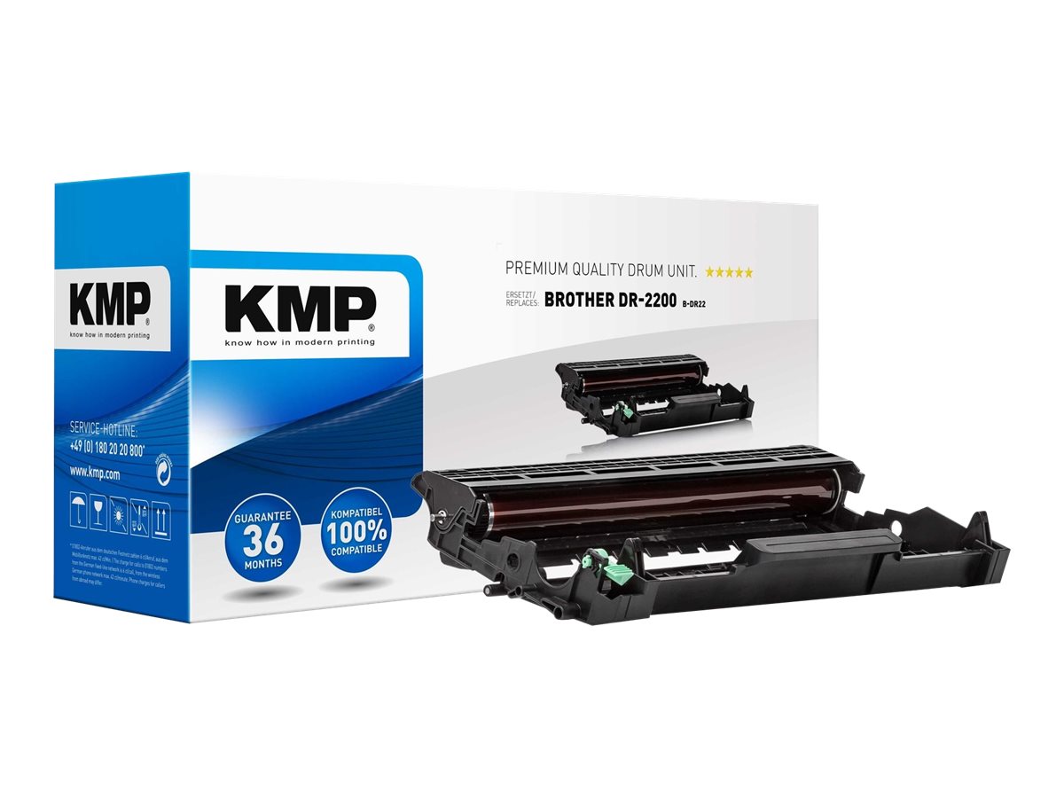 KMP B-D22 schwarz Trommel kompatibel zu brother DR-2200 KMP B-D22 schwarz Trommel kompatibel zu brother DR-2200