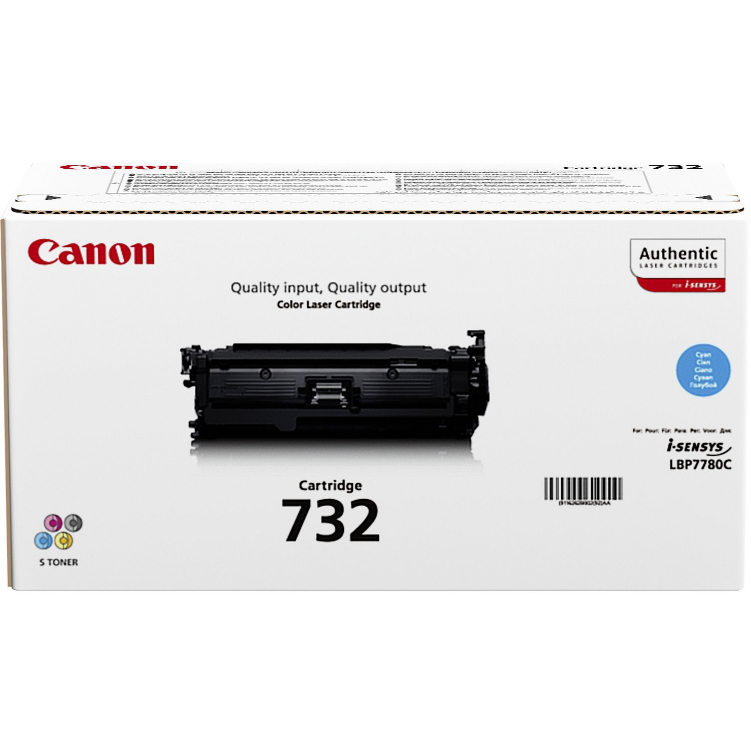 CANON 732C Toner cyan Standardkapazität 6400 Seiten 1erPack