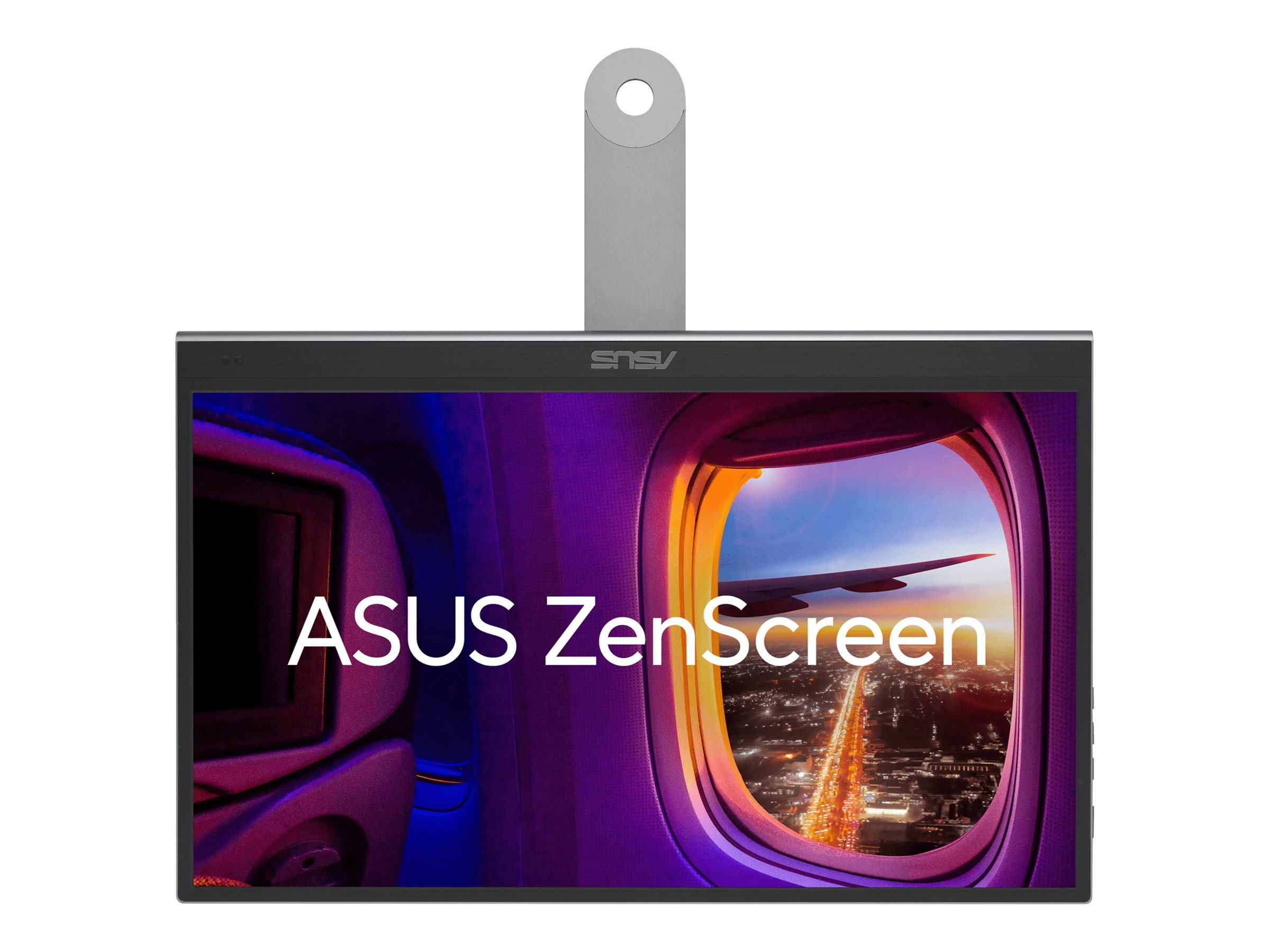 ASUS ZenScreen OLED MQ16AHE portable monitor 39,62cm 15,6Zoll FHD OLED 16:9 60Hz 400cd/m2 1ms HDMI USB-C Black+Gray