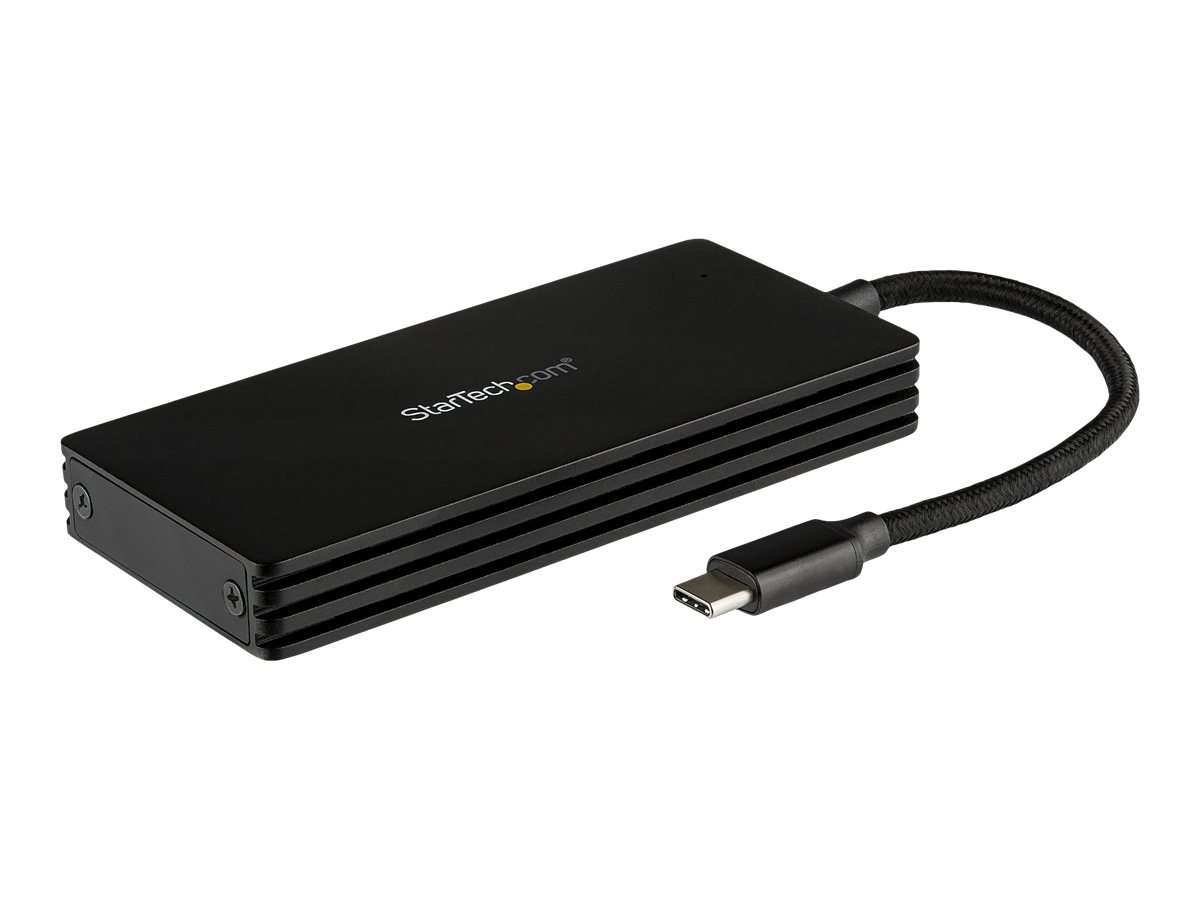 STARTECH.COM SM21BMU31CI3 M.2 SSD-Gehaeuse fuer M.2-SATA-Laufwerke USB 3.1 G - USB-C - tragbares externes M.2-Gehaeuse