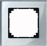 Merten Echtglasrahmen M-PLAN 489160 1f. Diamantsilber Merten Echtglasrahmen M-PLAN 489160 1f. Diamantsilber