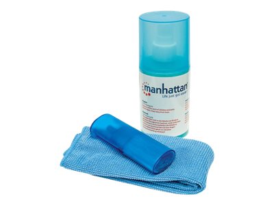 Manhattan LCD Cleaning Kit, Alcohol-free, Includes Cleaning Solution (200ml)