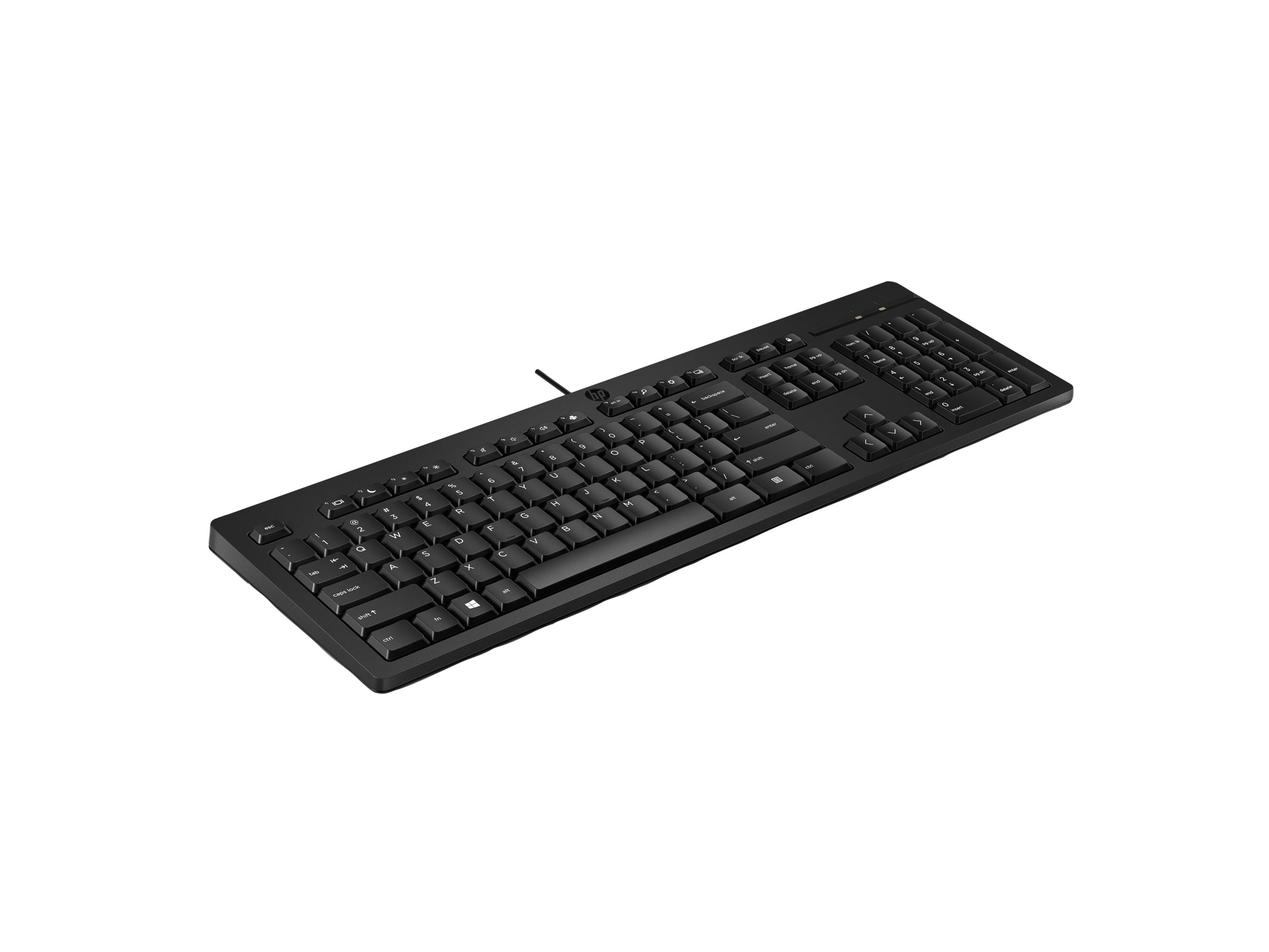 HP 125 Tastatur kabelgebunden schwarz