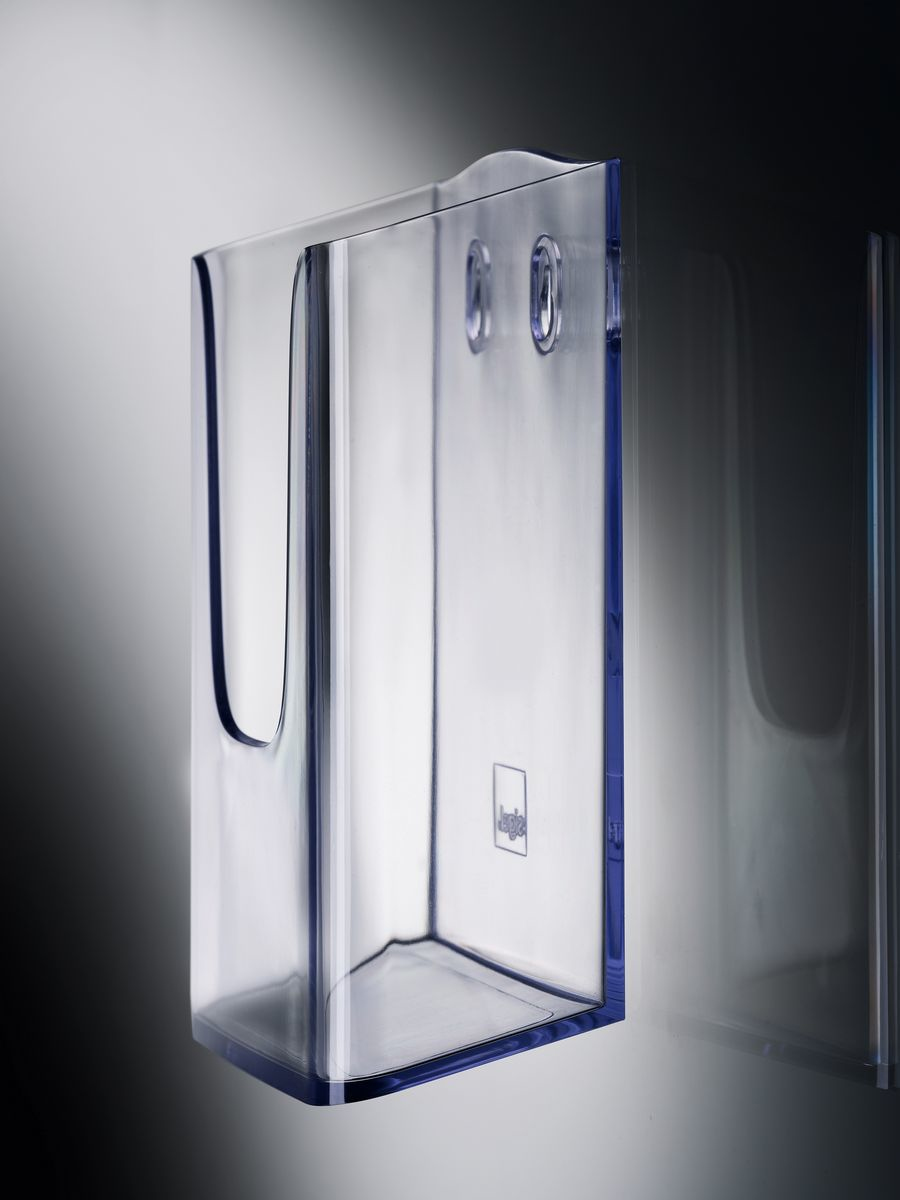 SIGEL Wandprospekthalter transparent DIN A4 24,0 x 5,5 x 25,0 cm, 1 St