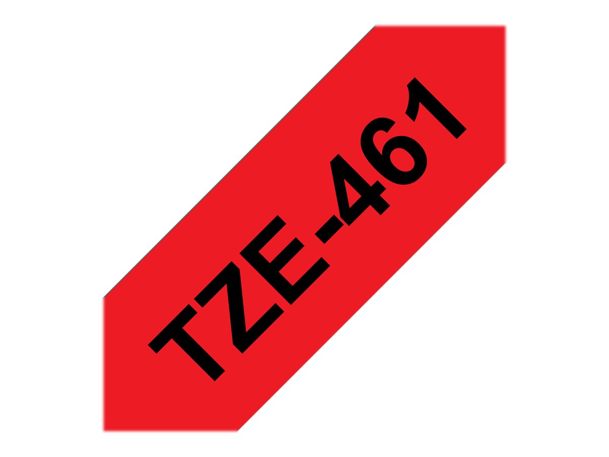 TZE461 BROTHER PT Schriftband 36mm rot