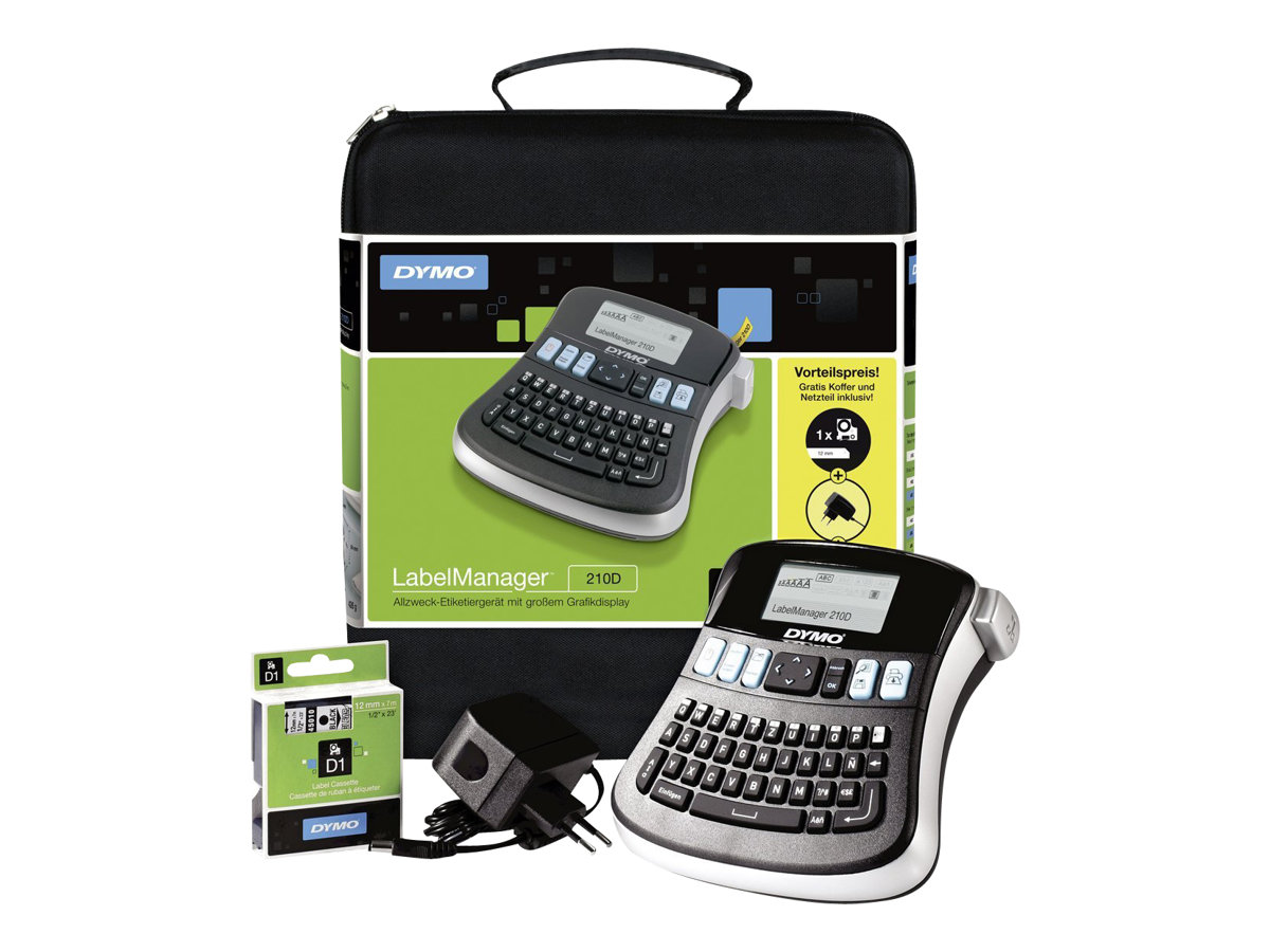DYMO LABELMANAGER 210D SET QWERTZ DYMO LABELMANAGER 210D SET QWERTZ
